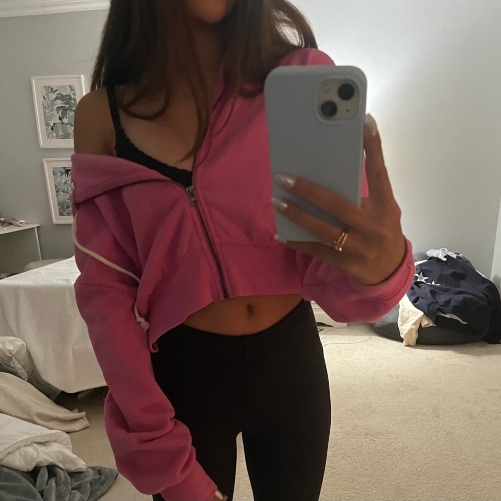 BDG Urban Outfitters Zip Up Jacket Pink